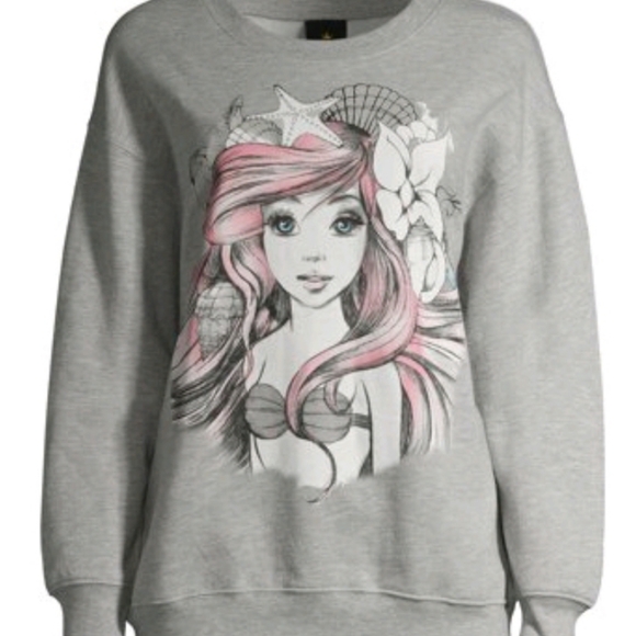 Disney Princess Ariel Sweatshirt size XXL(19) NWT - Picture 2 of 6